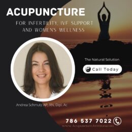 Acupuncture for Infertility, IVF Support and Women's Wellness in Aventura Florida