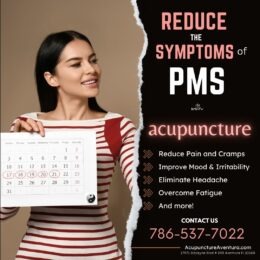Acupuncture for PMS in Aventura Florida