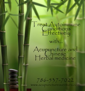 Acupuncture for Autoimmune Conditions. We are in Aventura Florida