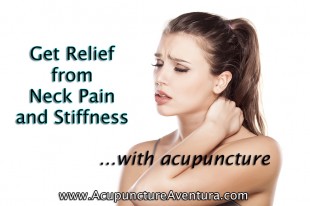Relieve Neck Pain with Acupuncture