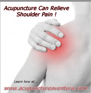 Acupuncture for Shoulder Pain in Aventura Florida 33160
