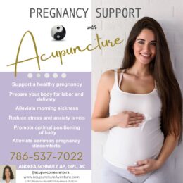 Pregnancy Support with Acupuncture in Aventura Florida
