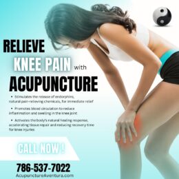 Acupuncture for Knee Pain in Aventura Florida