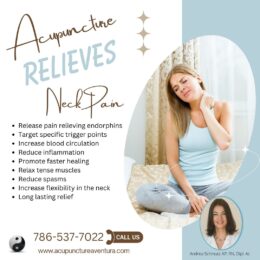 Acupuncture for Neck Pain in Aventura Florida